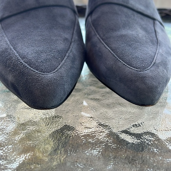 Cole Haan Marlee Mule Loafers Women’s Size 8 Gray Suede Pointed Toe Flats - Picture 6 of 8